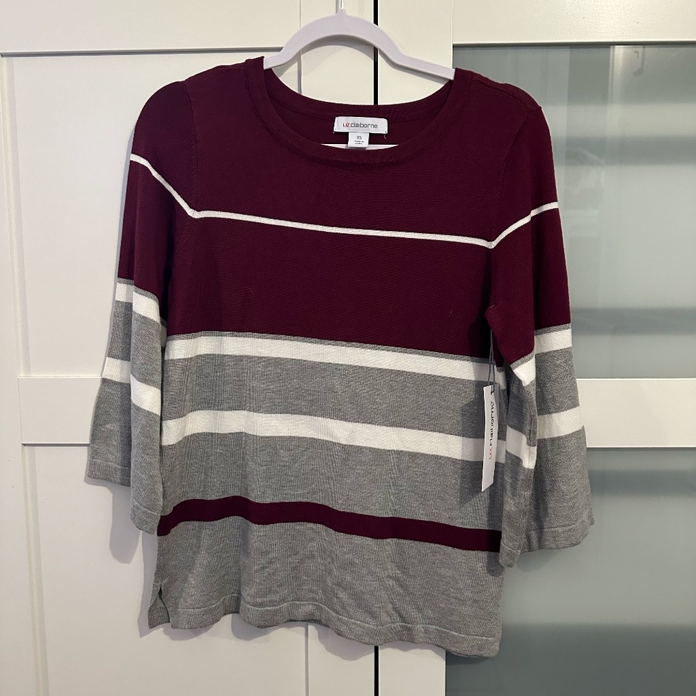 Liz Claiborne Womens XS Top